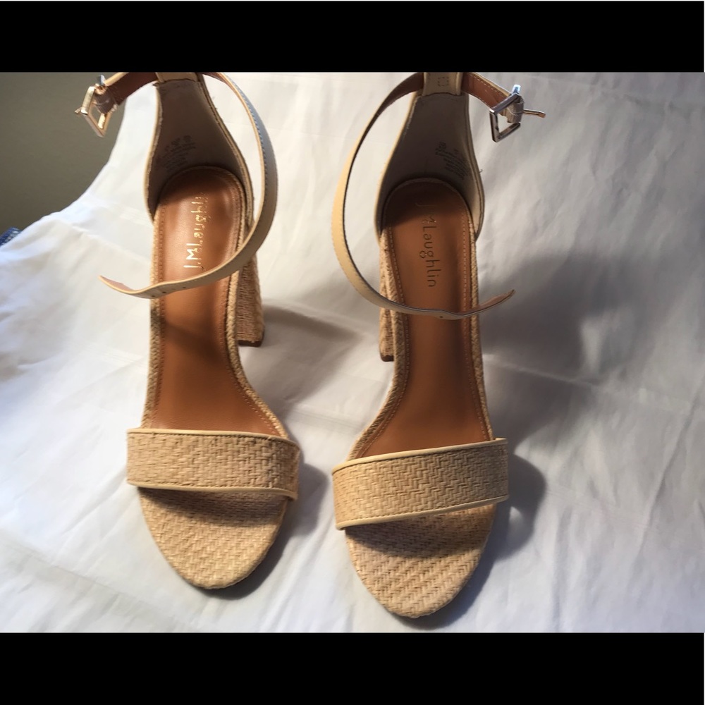 J.McLaughlin “Madison” ankle strap sandals Size 6M